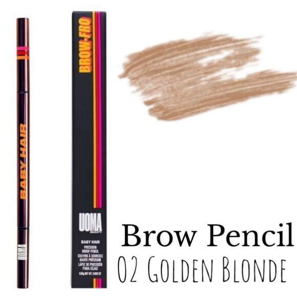 Uomo Beauty Brow-Frow Pencil in 02 Golden Blonde - Picture 1 of 10